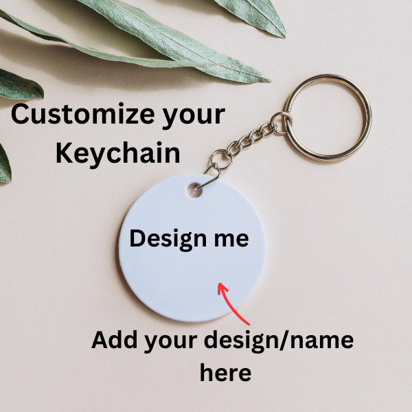 Customizable Double-Sided Keychain: Unlock Your Style!