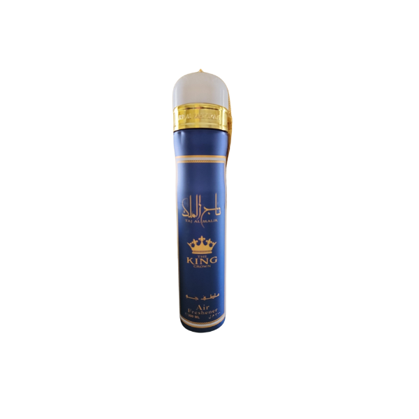 The King Crown Air Freshener Taj Al Malik (300ml) By Ard Al Zaafaran