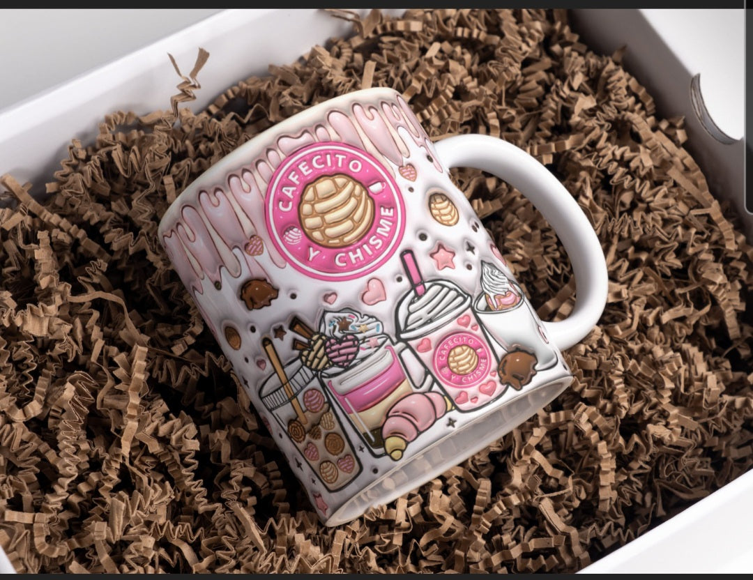 Cafecito - 15oz custom Ceramic mug